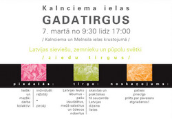 Visi uz Kalnciema ielas gadatirgu!