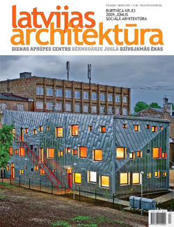 Latvijas Architektūras 83.numurs